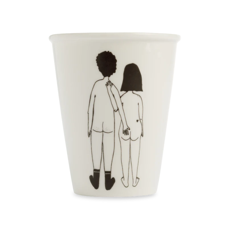 Helen B - Becher Naked Couple Back