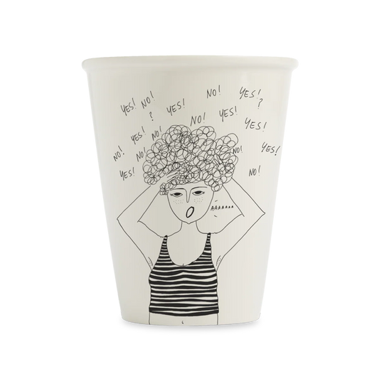Helen B Becher - cup overthinking