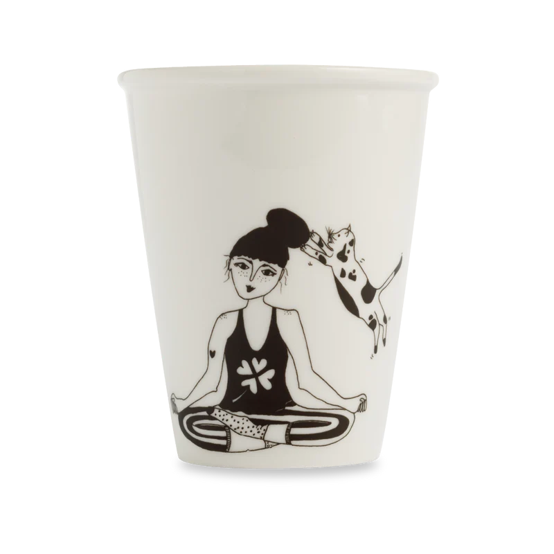 Helen B Becher - zen with cats