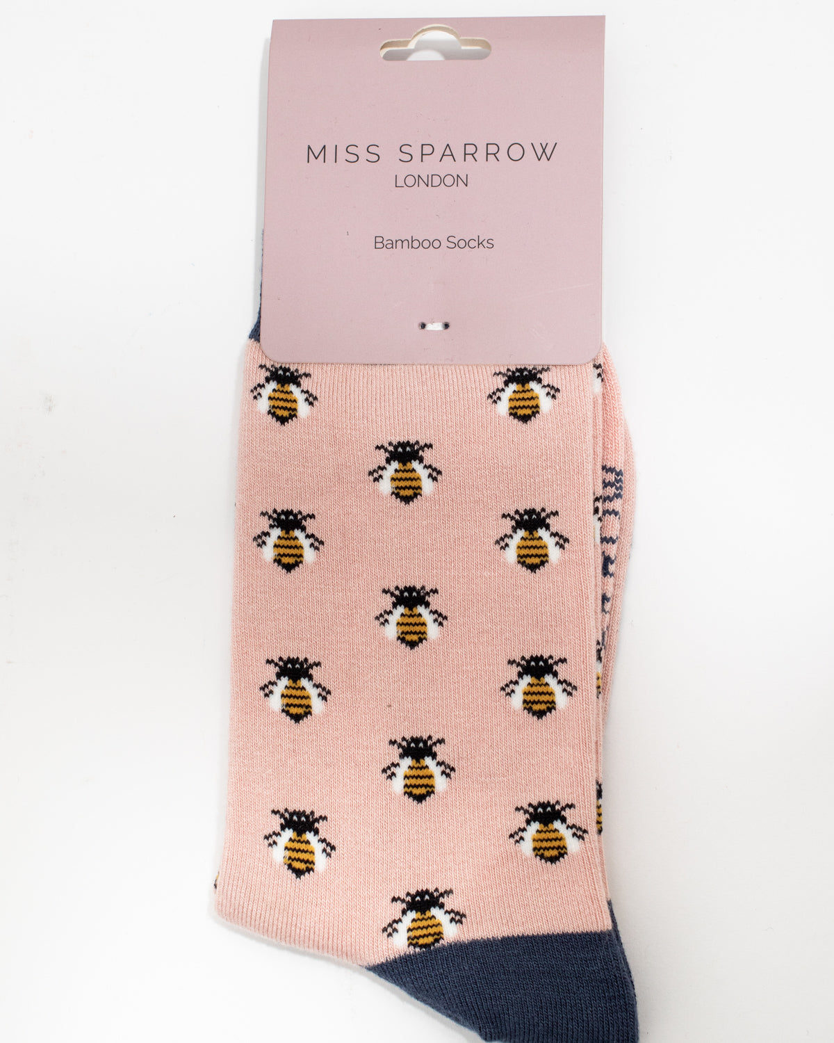Miss Sparrow - Bambus Socken mit Motiv - Honey Bees