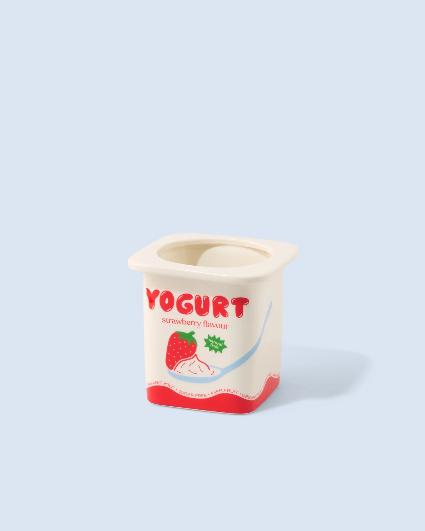 Fluid Market Keramiktopf „Strawberry Yogurt“
