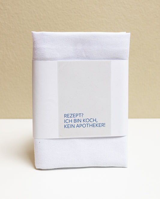 Geschirrtuch weiß - Rezept? Ich bin Koch, kein Apotheker!