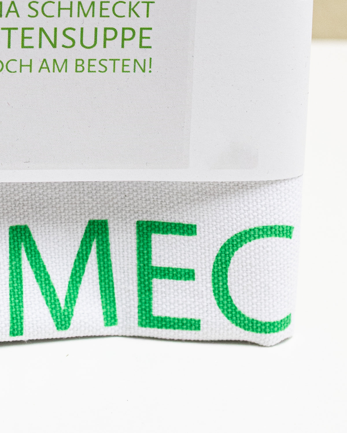 Geschirrtuch weiß - Bei Mama schmeckt..