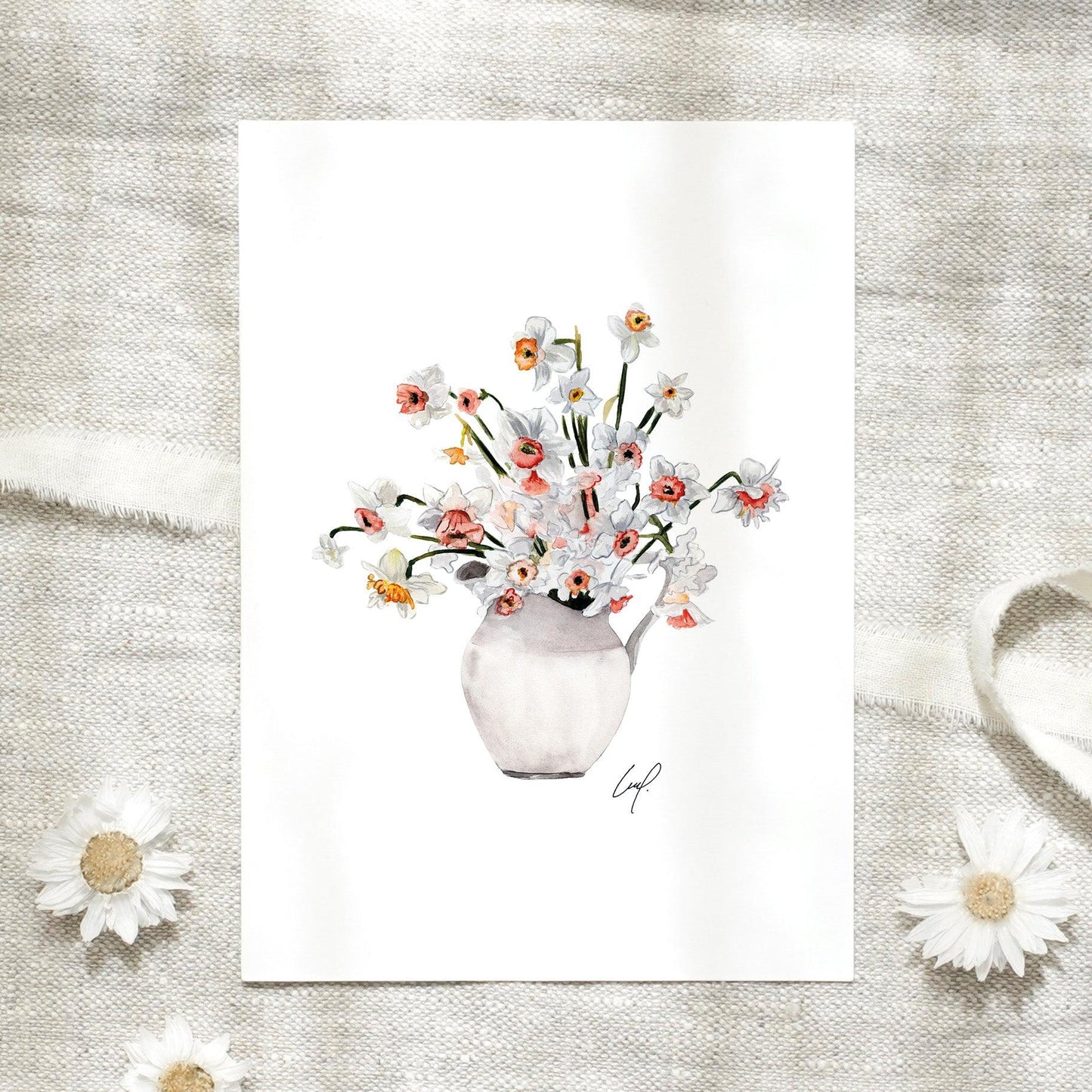Postkarte - Daffodiles