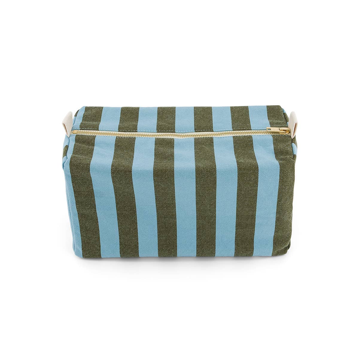 Kulturtasche VIC (Olive & Blau)