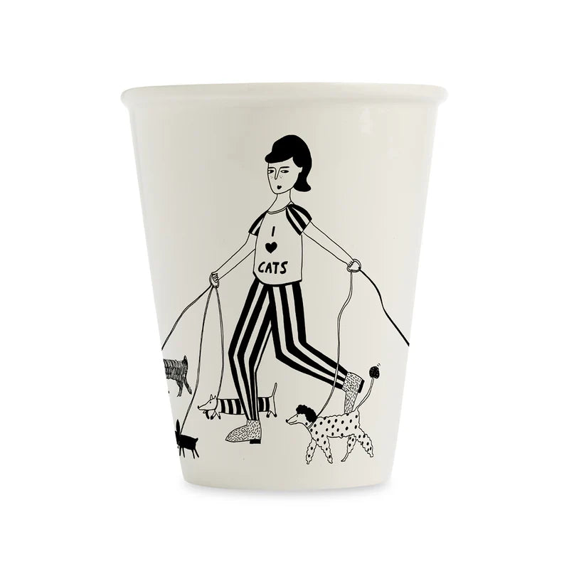 Helen B Becher - cup i love cats