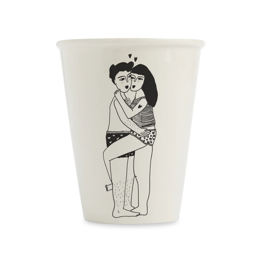 Helen B Becher - cup morning love