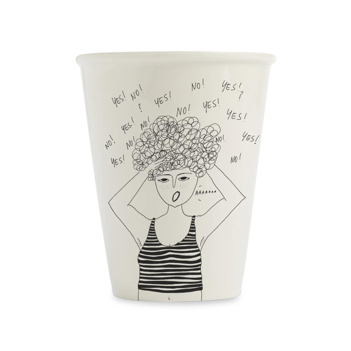Helen B Becher - cup overthinking