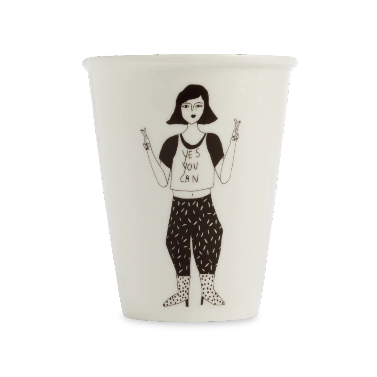 Helen B Becher - cup yes you can