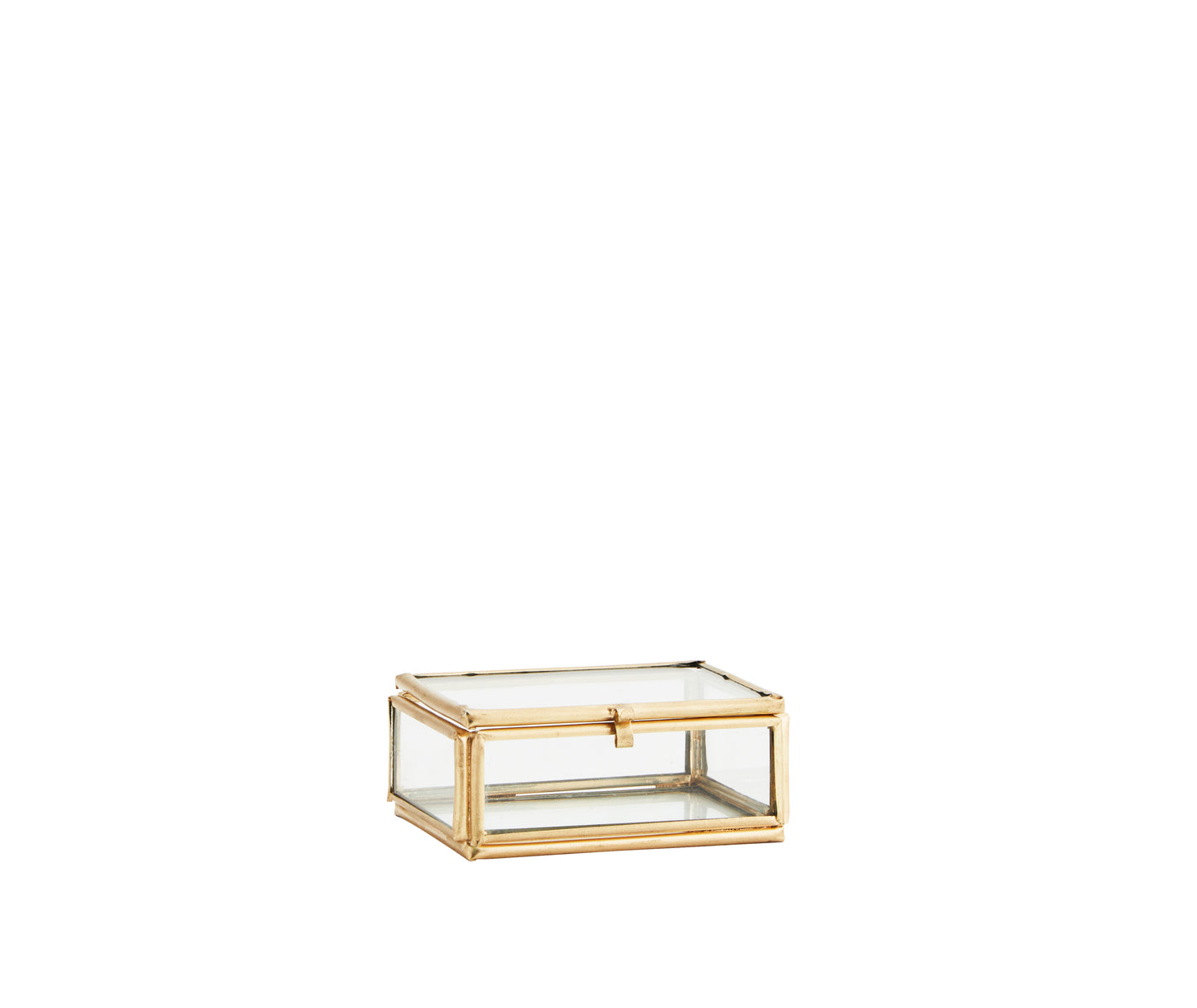 Box mit Glas