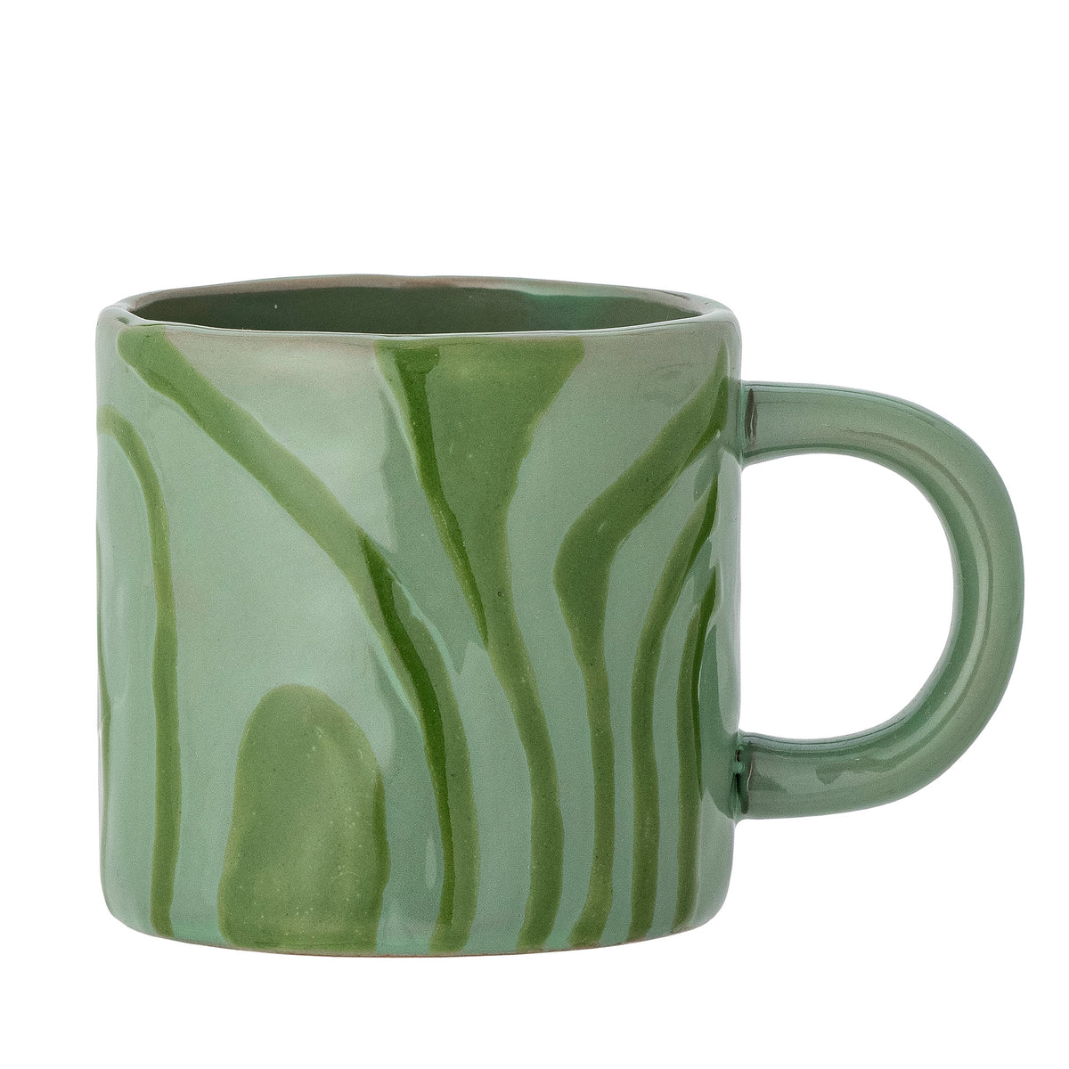 Grüne Tasse im Retro Look