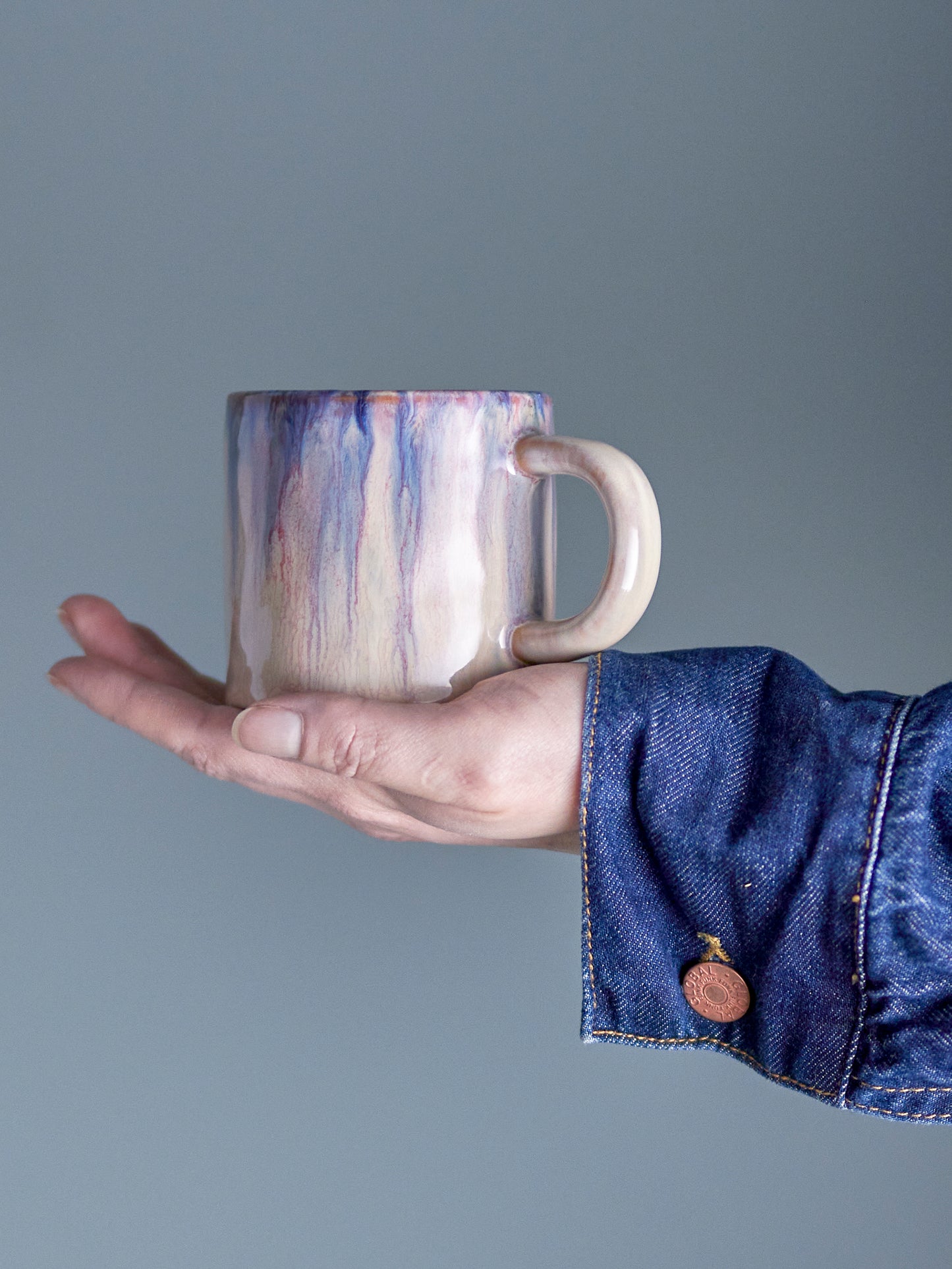 Tasse Amalia - Rosa Blau