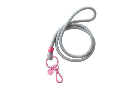 Schlüsselanhänger / Lanyard - Seil - Flannel/Pink