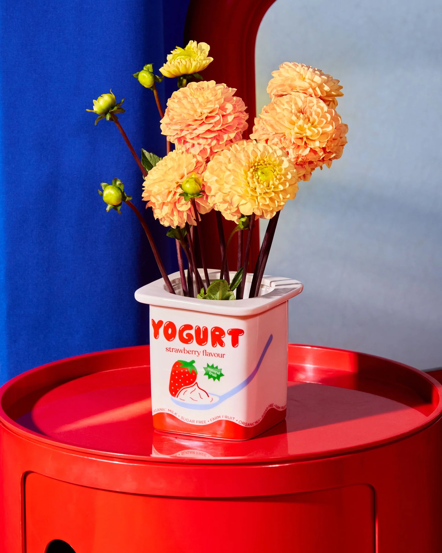 Fluid Market Keramiktopf „Strawberry Yogurt“