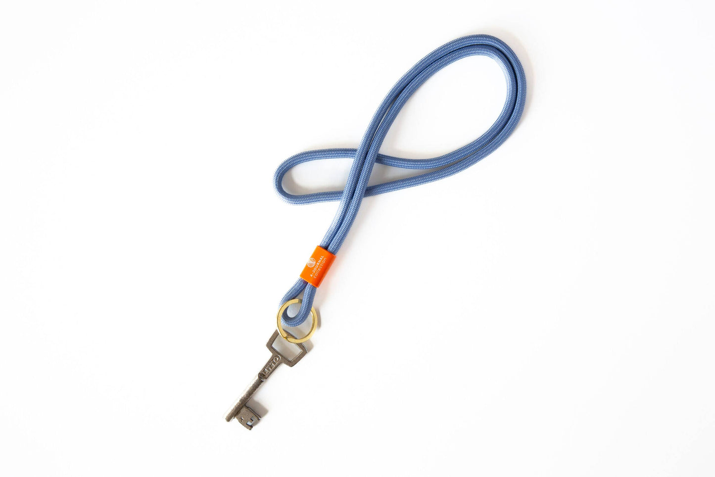 Schlüsselband lang – Lavendelblau – 45 cm