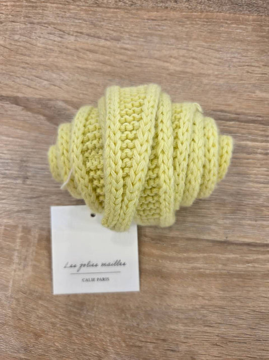 Kleines Dreieckstuch « Sophie »: Lemon Yellow