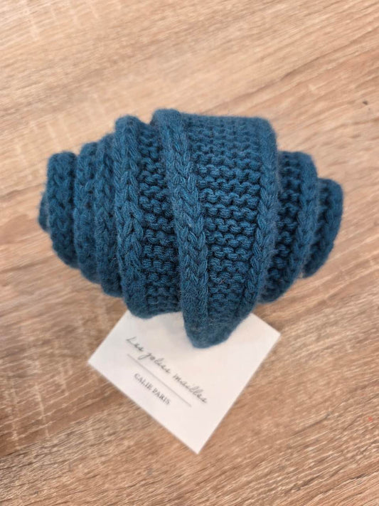 Kleines Dreieckstuch « Sophie »: Lake blue