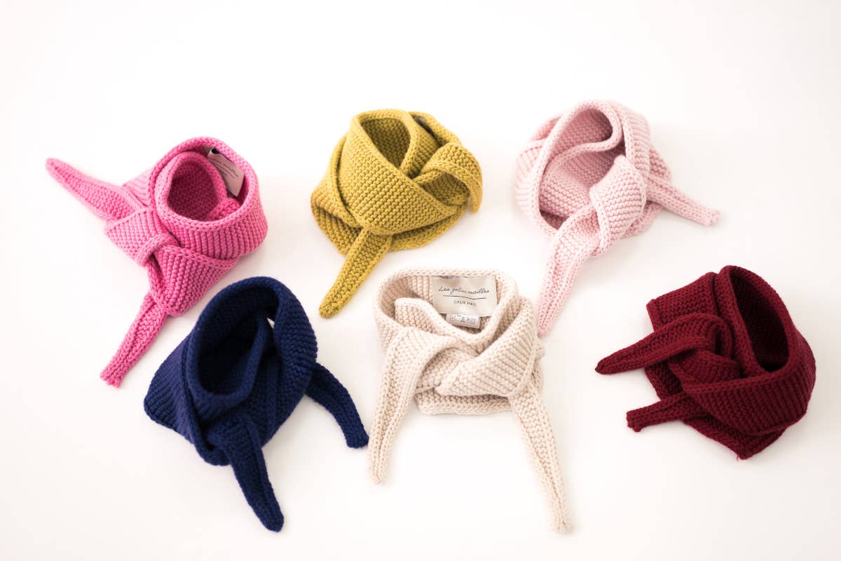 Kleines Dreieckstuch « Sophie »: Gebrochenes