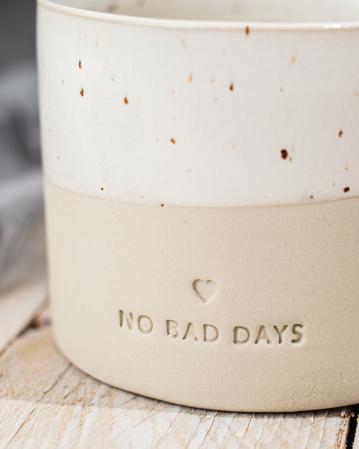 "No Bad Days" - Tasse