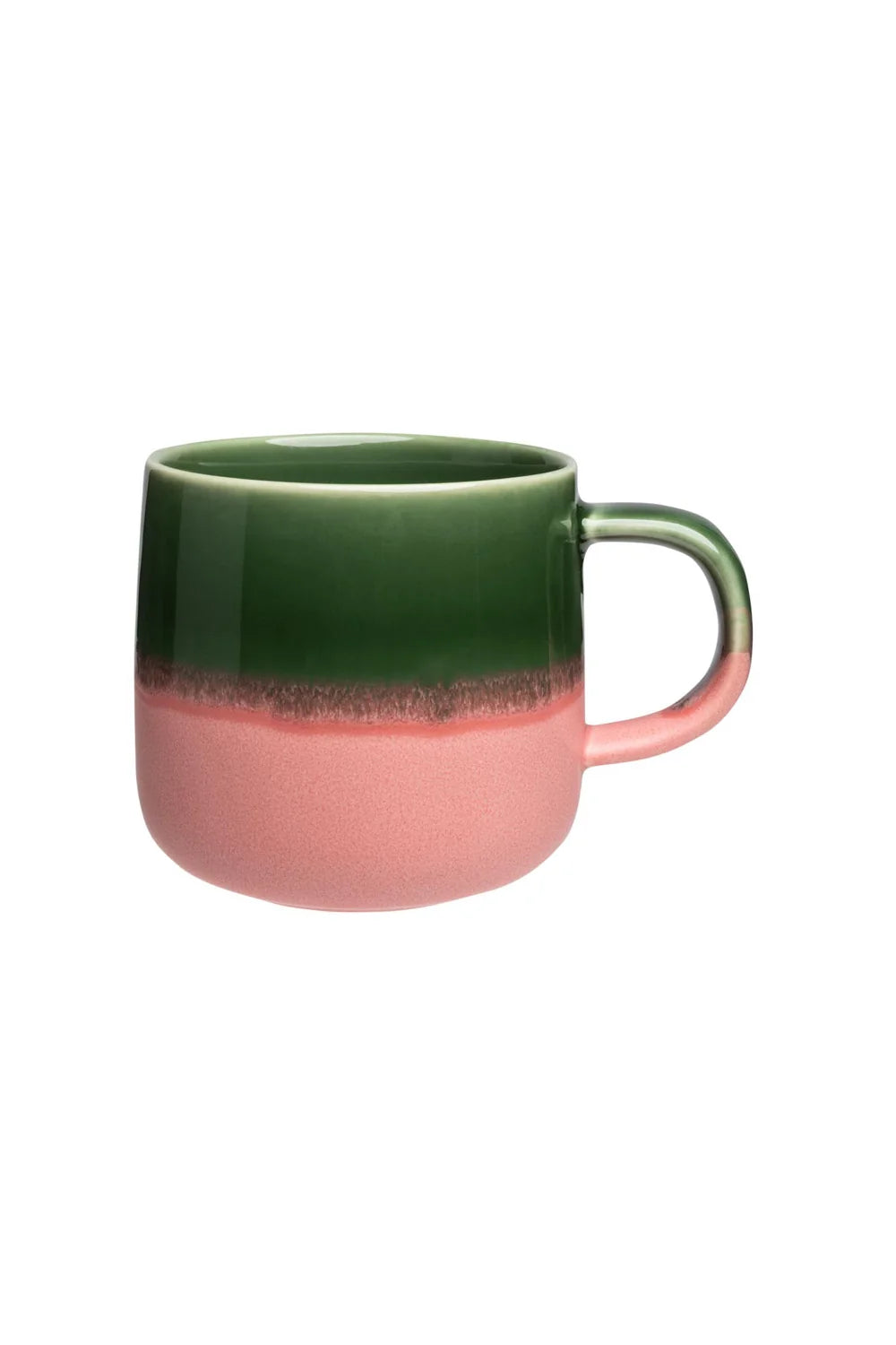 Tasse - Grün - Rosa