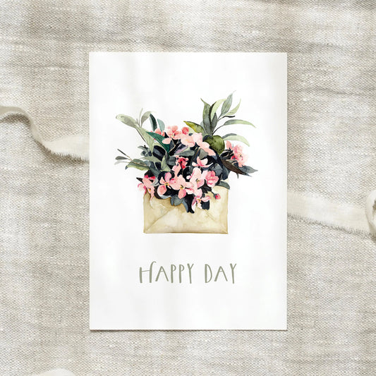 Postkarte - Happy Day
