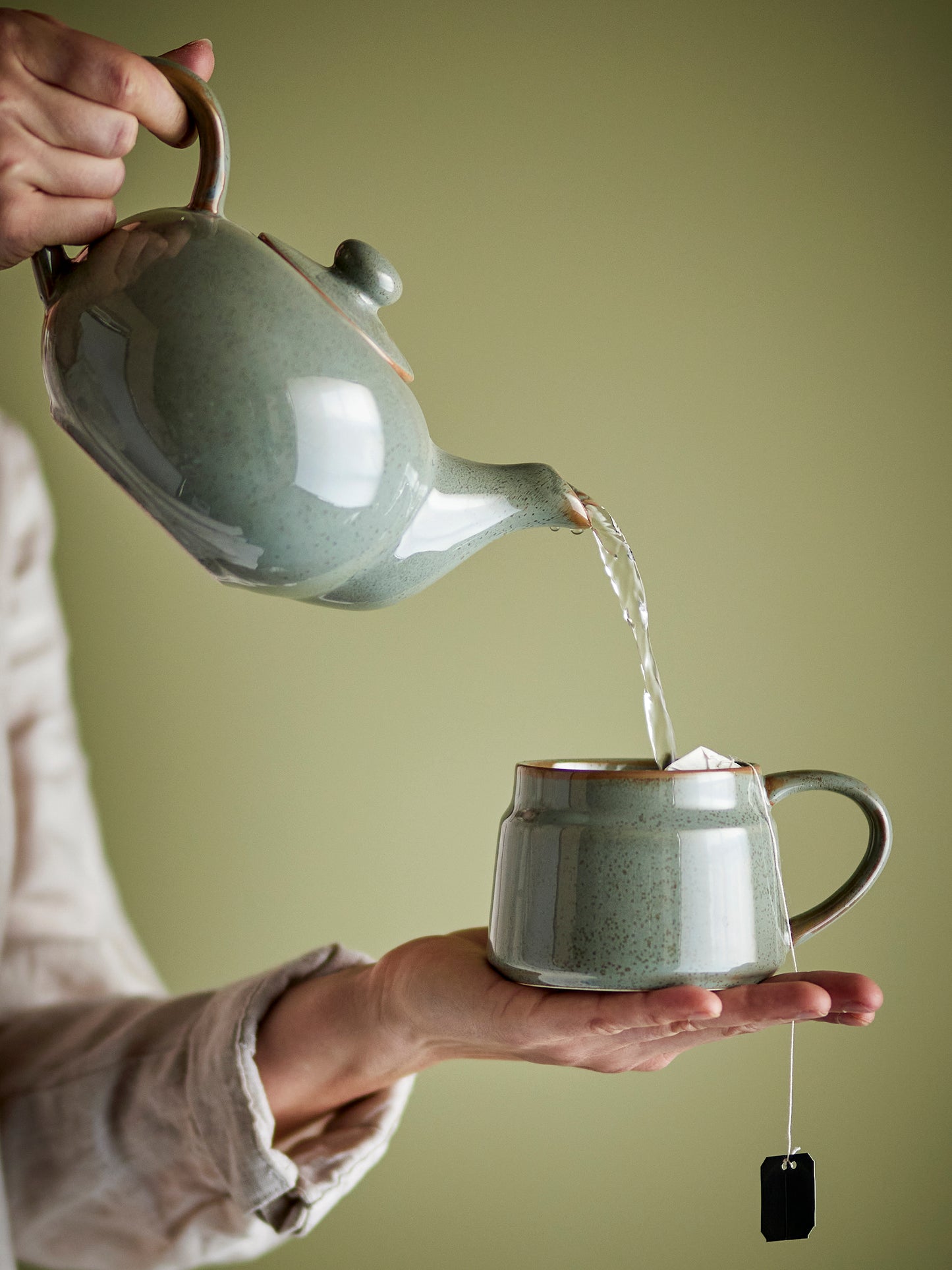 Tasse grün, Pixie