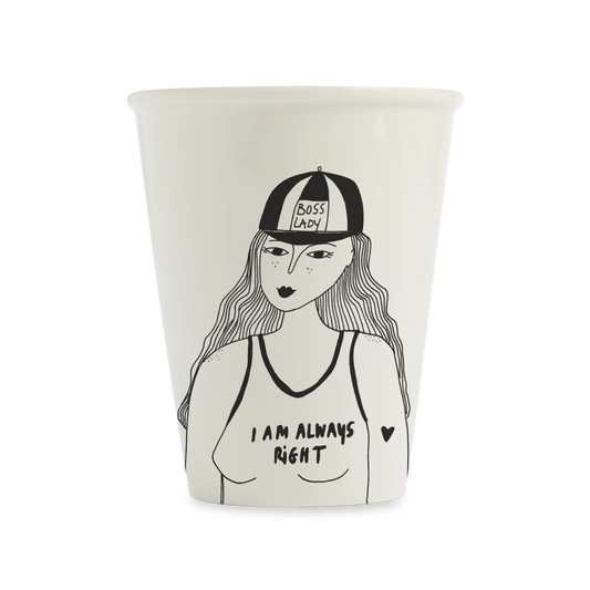 Helen B Becher - cup boss lady