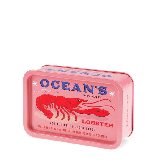 Retro-Metalldose „LOBSTER"