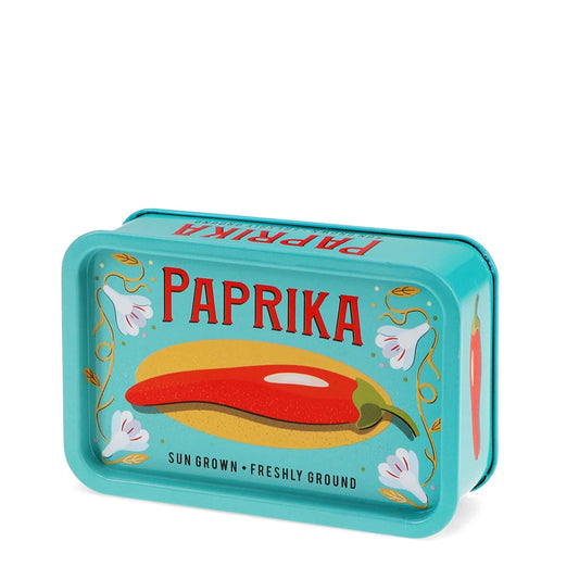 Retro-Metalldose „PAPRIKA“