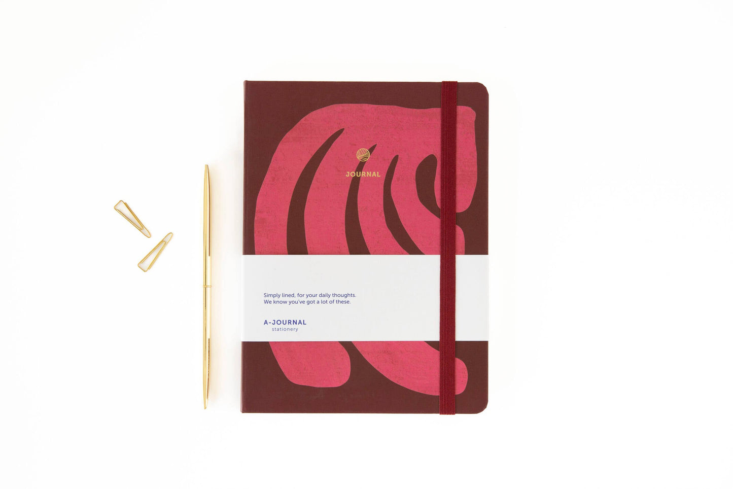 A-Journal Notizbuch - Collage Pink
