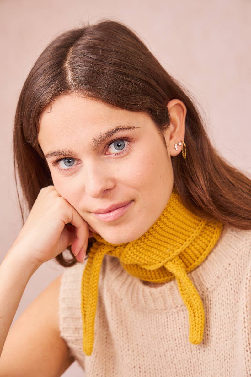 Kleines Dreieckstuch « Sophie »: Orangen