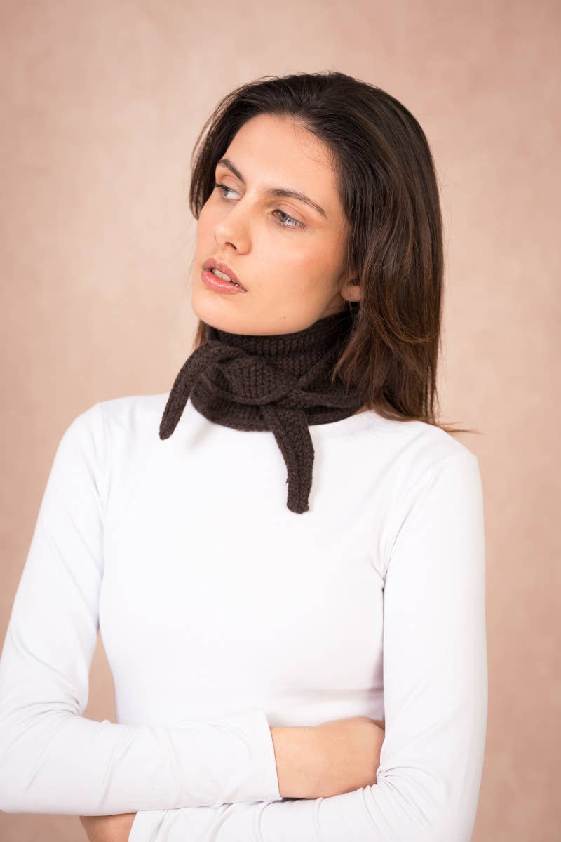 Kleines Dreieckstuch « Sophie »: Lemon Yellow