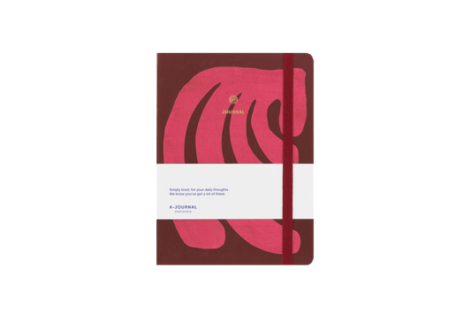 A-Journal Notizbuch - Collage Pink
