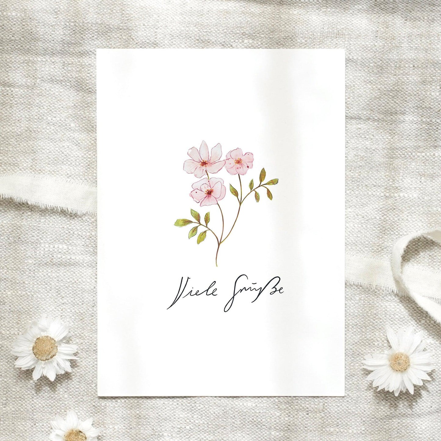 Postkarte - Daffodiles