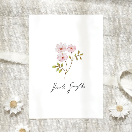 Postkarte - Daffodiles