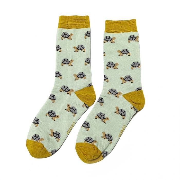 Miss Sparrow - Bambus Socken mit Motiv - Schildkröte