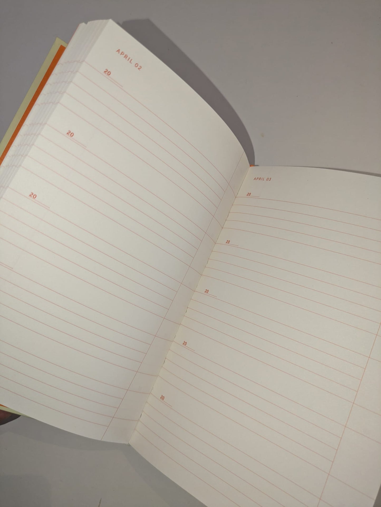 Tagebuch - Journal - Eine Zeile am Tag - Sonne