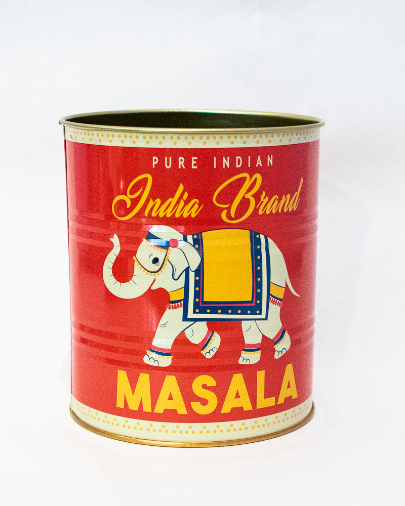 MASALA - Retro-Aufbewahrungsdose aus Metall - 13cm