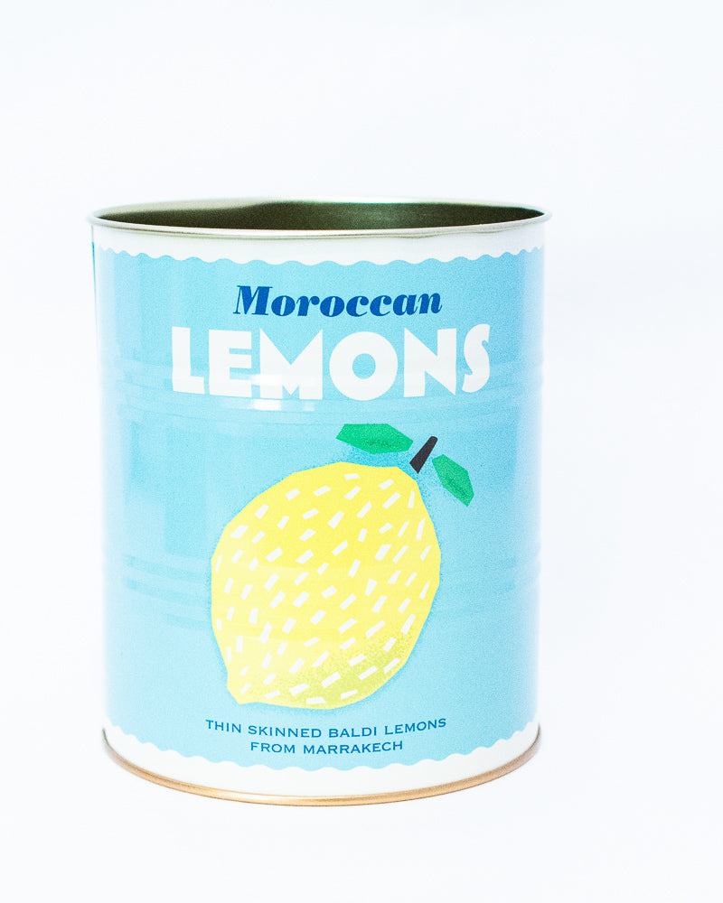 LEMONS - Retro-Aufbewahrungsdose aus Metall - 13cm