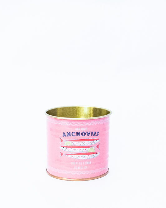 Anchovies - Retro-Aufbewahrungsdose aus Metall - 6,5cm